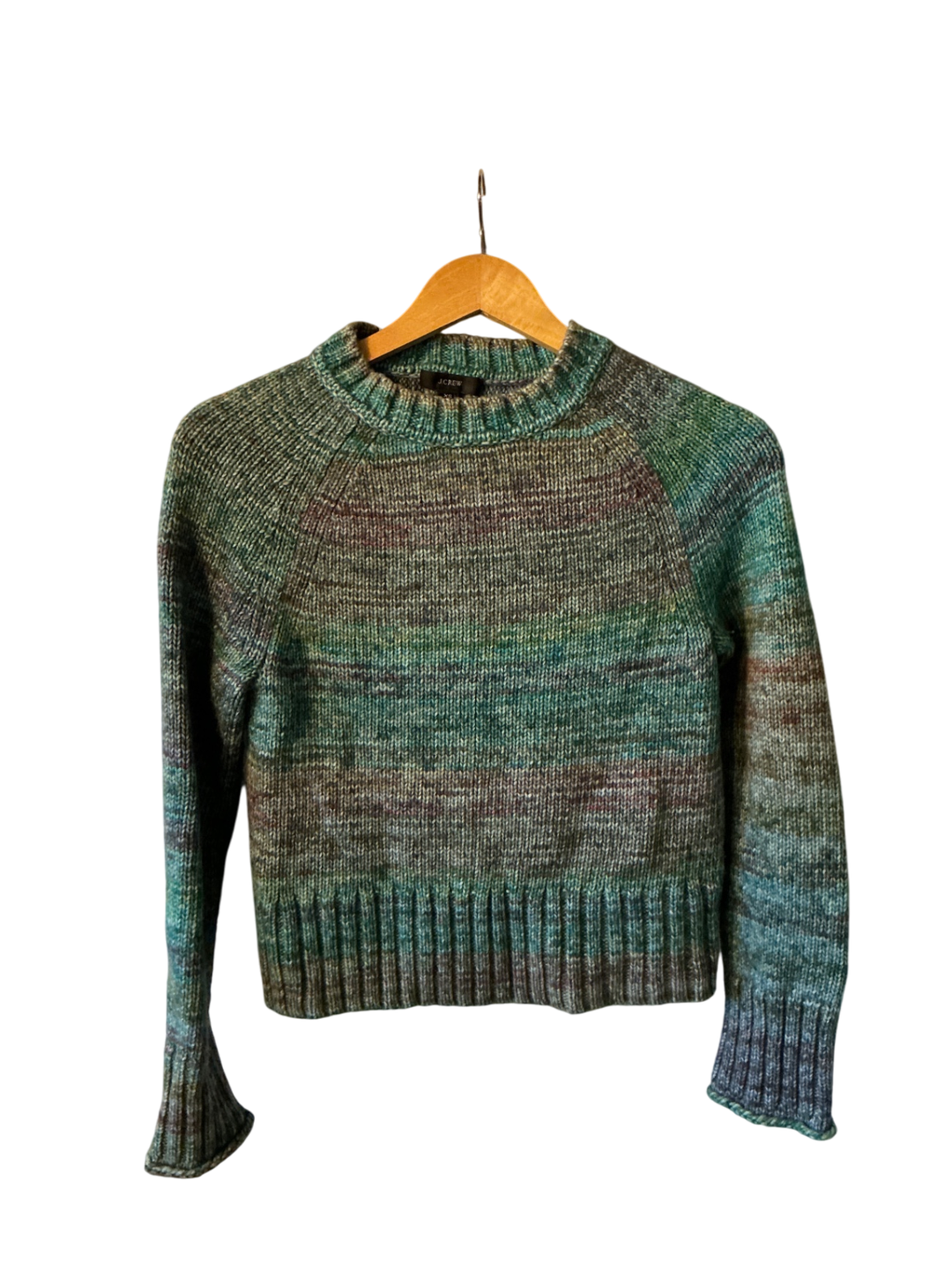 J.Crew Sweater XS Multicolor (Green, Brown, Blue)