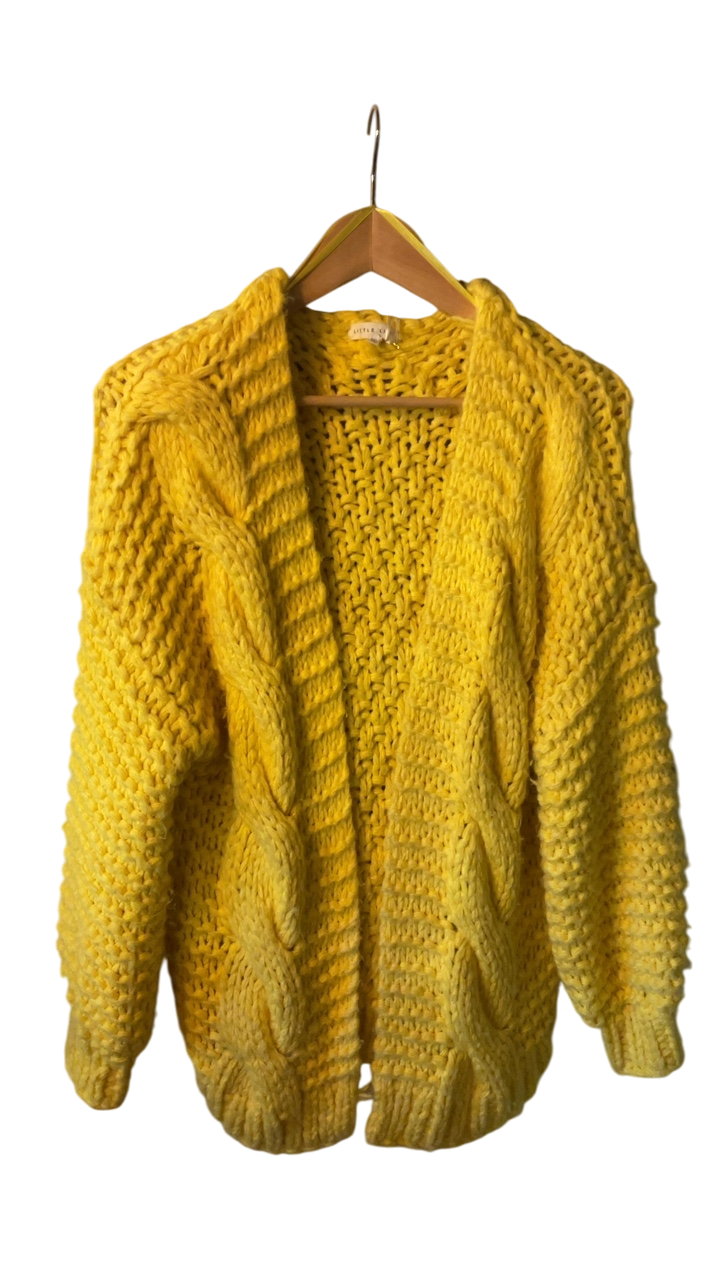 Little Lies Sweater Small/Medium Yellow