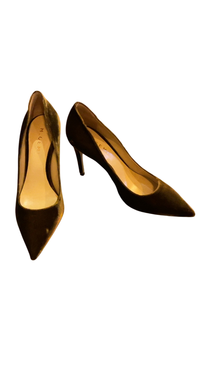 M.GEMI Heels 36.5 Brown