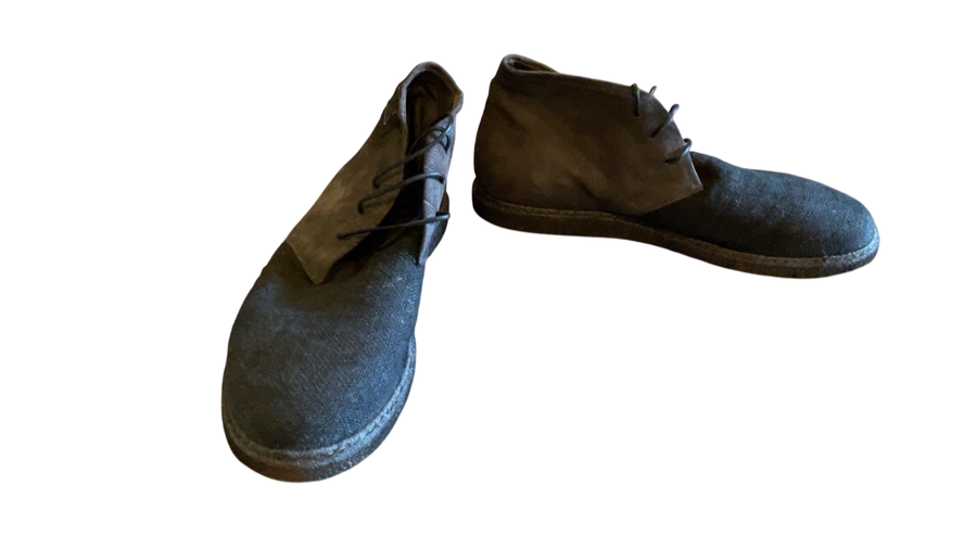 Untamed Street Boots 10.5 Dark Brown and Black