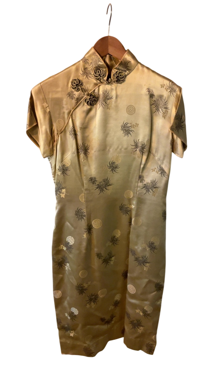 Kimono dress 38 Gold