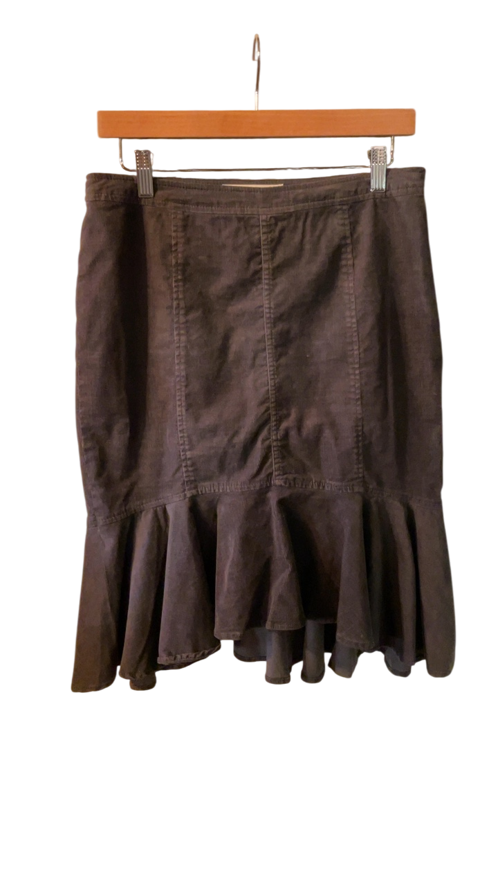 Anthropologie Skirt Gray