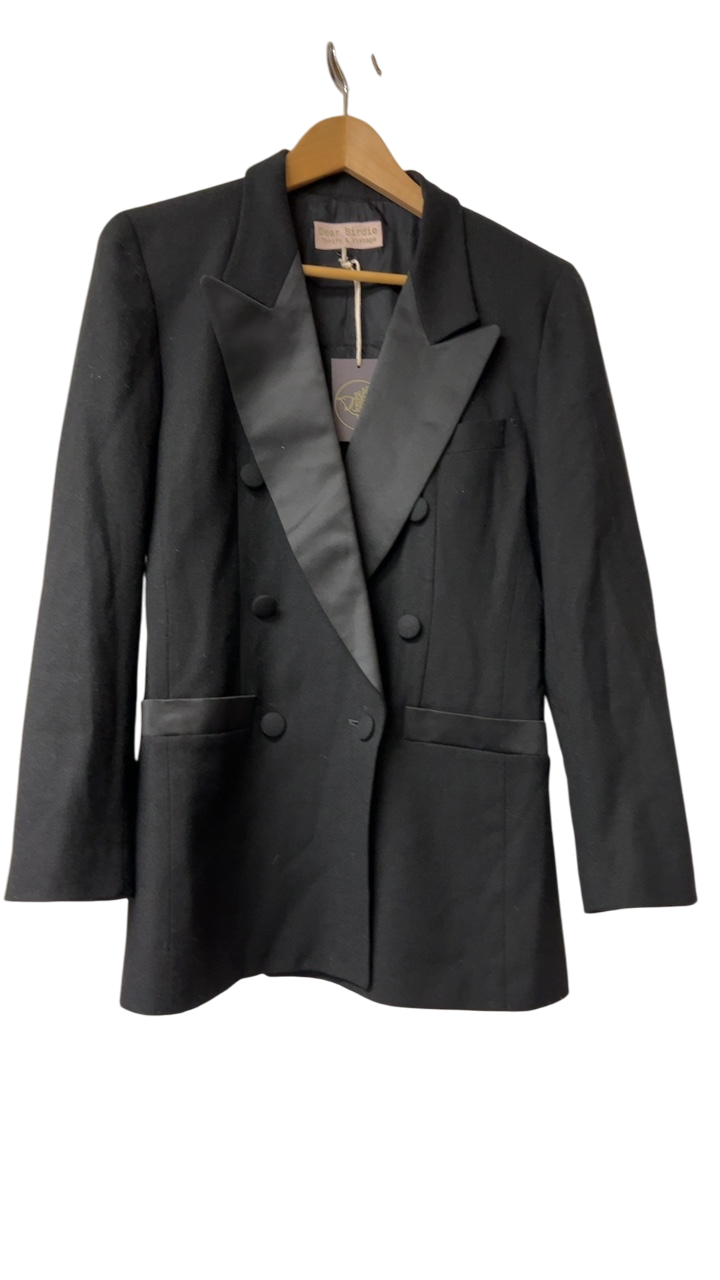 Dear Birdie Black double breasted blazer Black