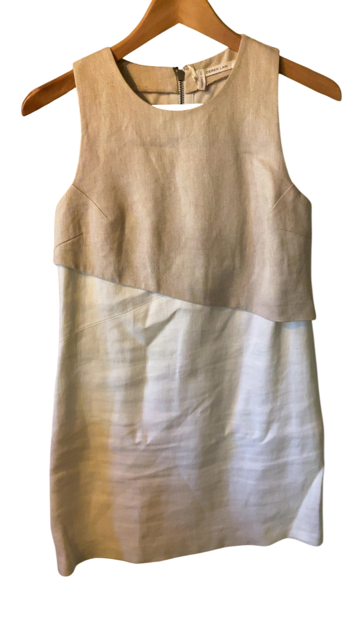 Derek Lam Dress Beige and cream