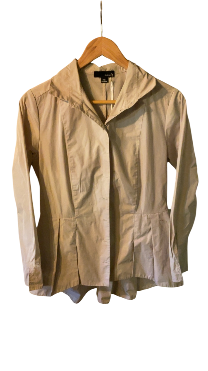 Sun Kim Shirt XS Beige