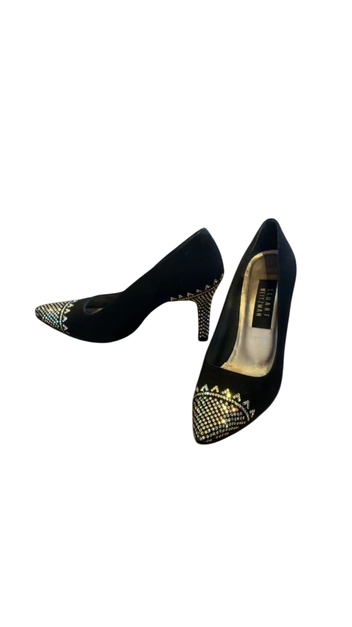 Stuart Weitzman Heels 6.5 Black