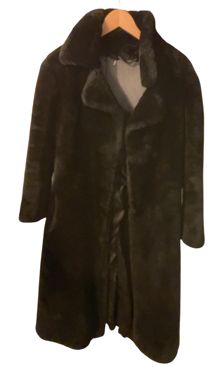 Turkis Fur Coat Black