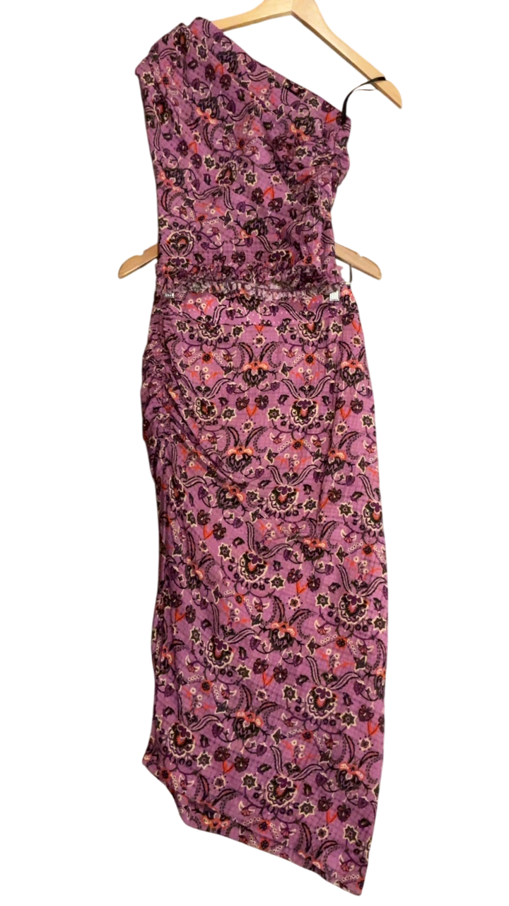 Smythe Skirt & Top Set 0 Purple floral