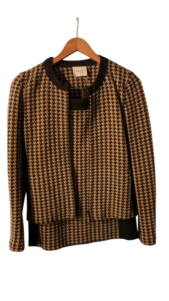 AKRIS Skirt suit Beige and Black