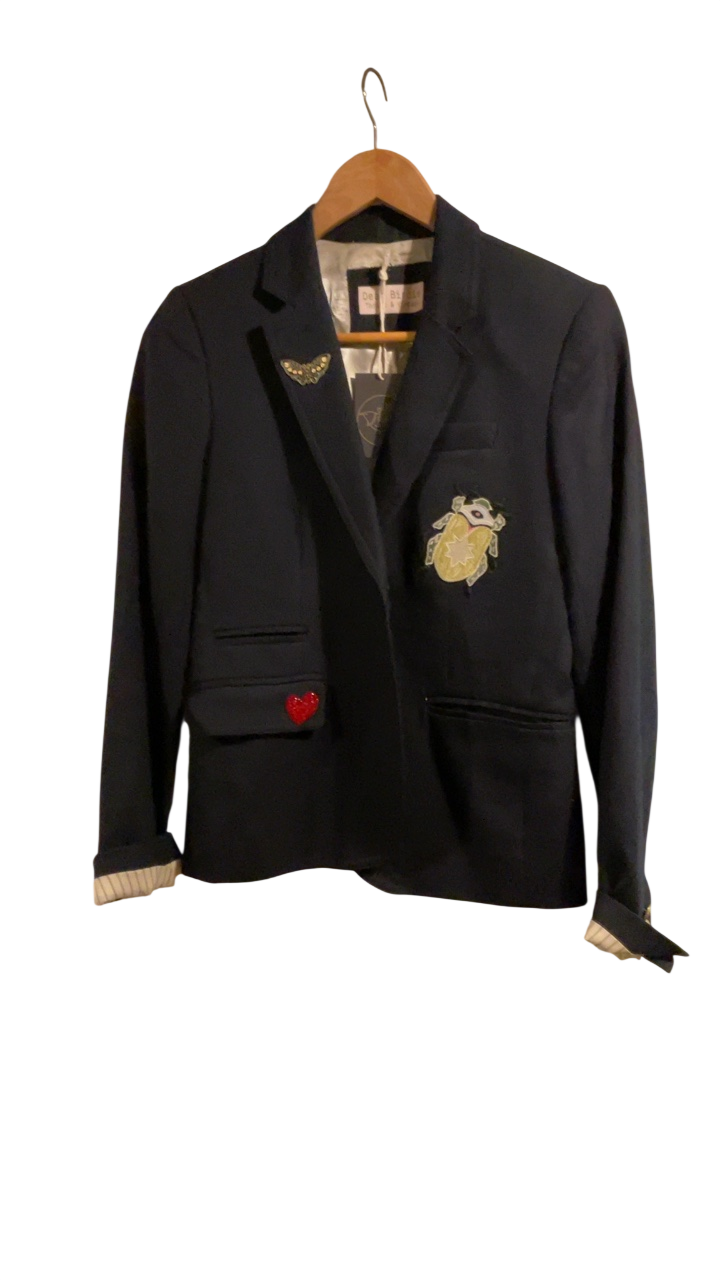 Dear Birdie Blazer Small Black