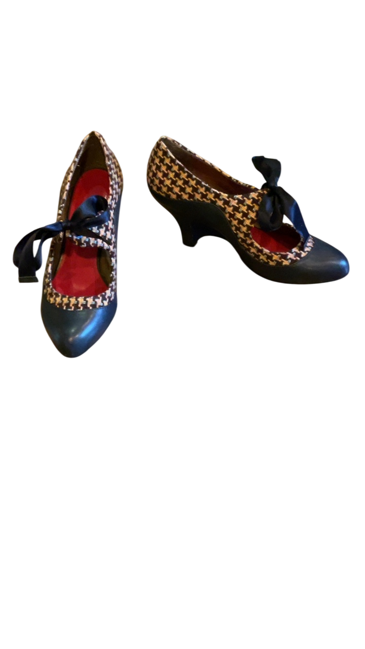 Poetic Licence Heels 9 Brown and blue