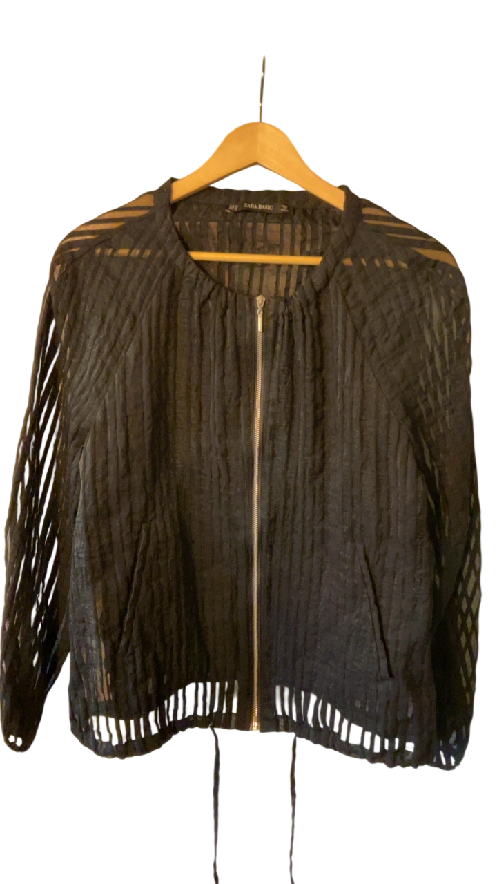 Zara Basic Jacket XS Black
