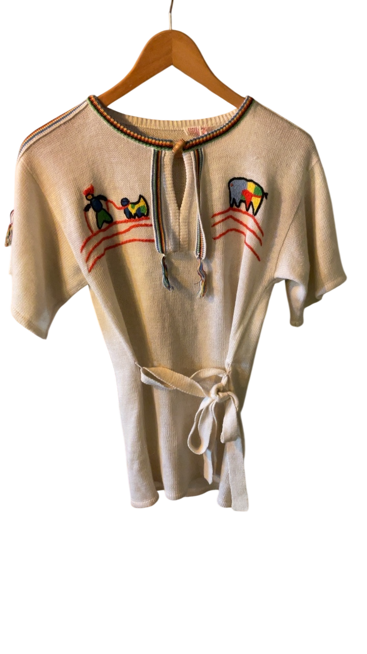 Kimono Top Small Beige