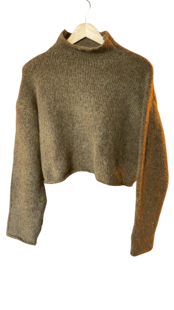 Zara Sweater Small Olive green