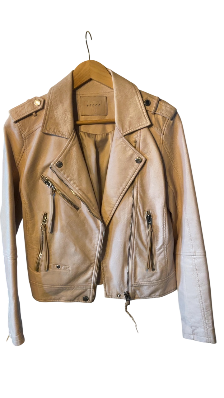 Blank NYC Jacket Small Beige