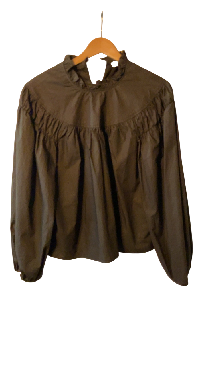 ULLA JOHNSON Blouse 2 Olive Green