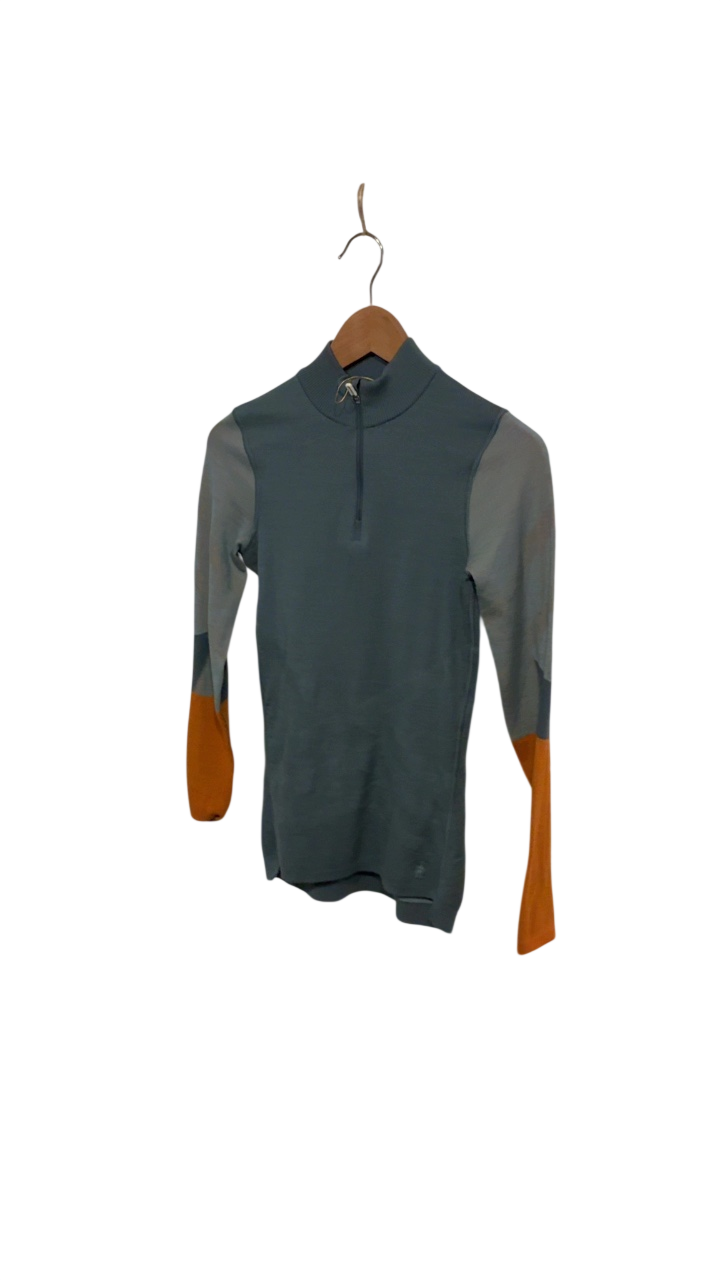 Smartwool Long sleeve shirt Small Gray and orange