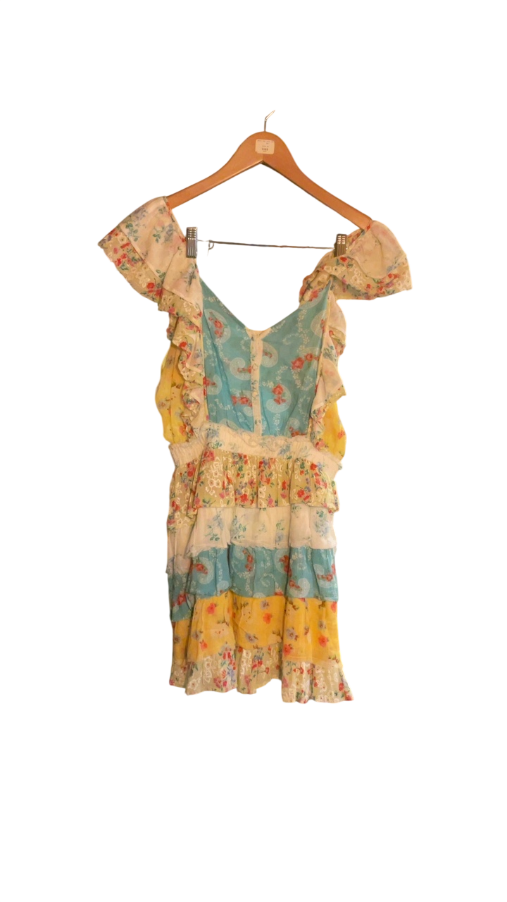 Love Shack Fancy Dress Medium Multicolor