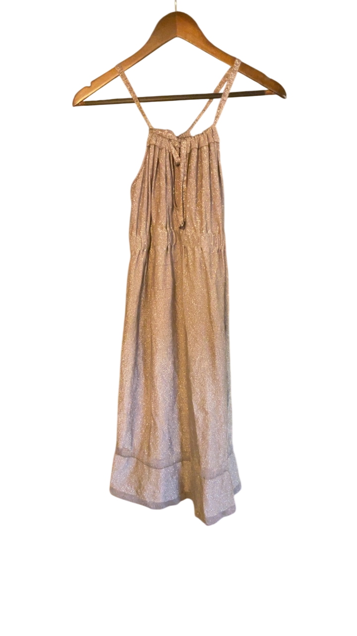 Coven Dress Silver and Gold