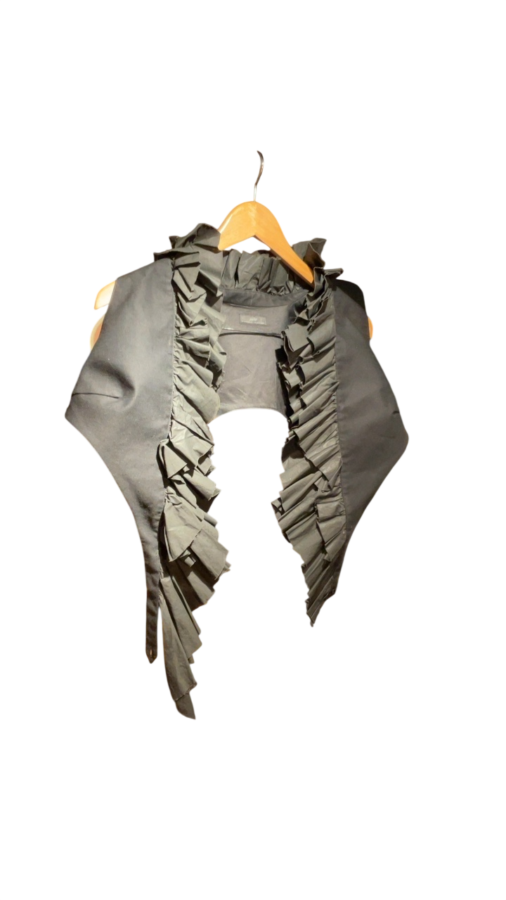 Noir Avant Garde Vest - Black