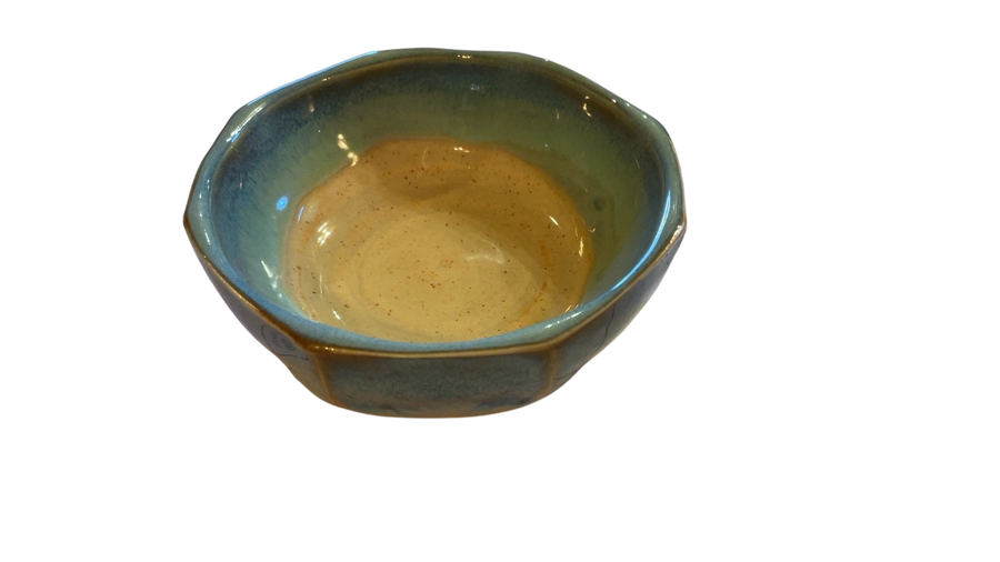 Bowl Blue and beige