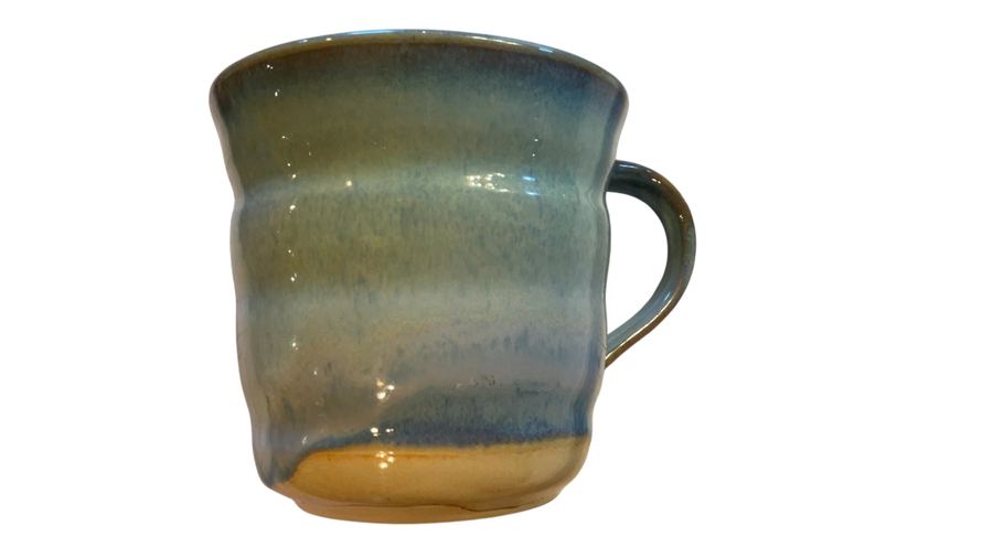 Mug Blue, Green, Yellow