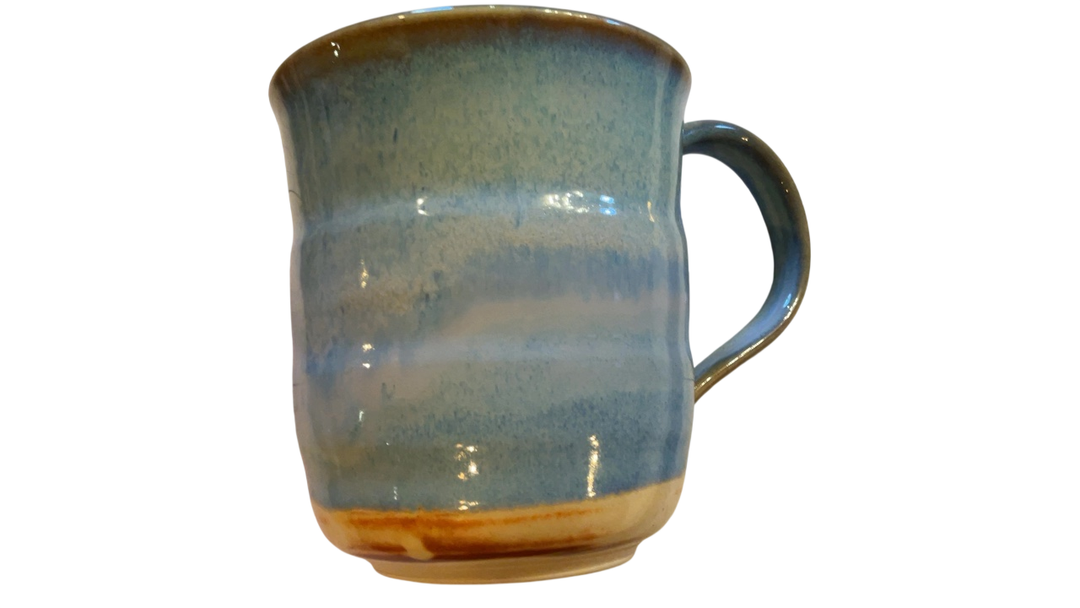 Mug Blue and brown