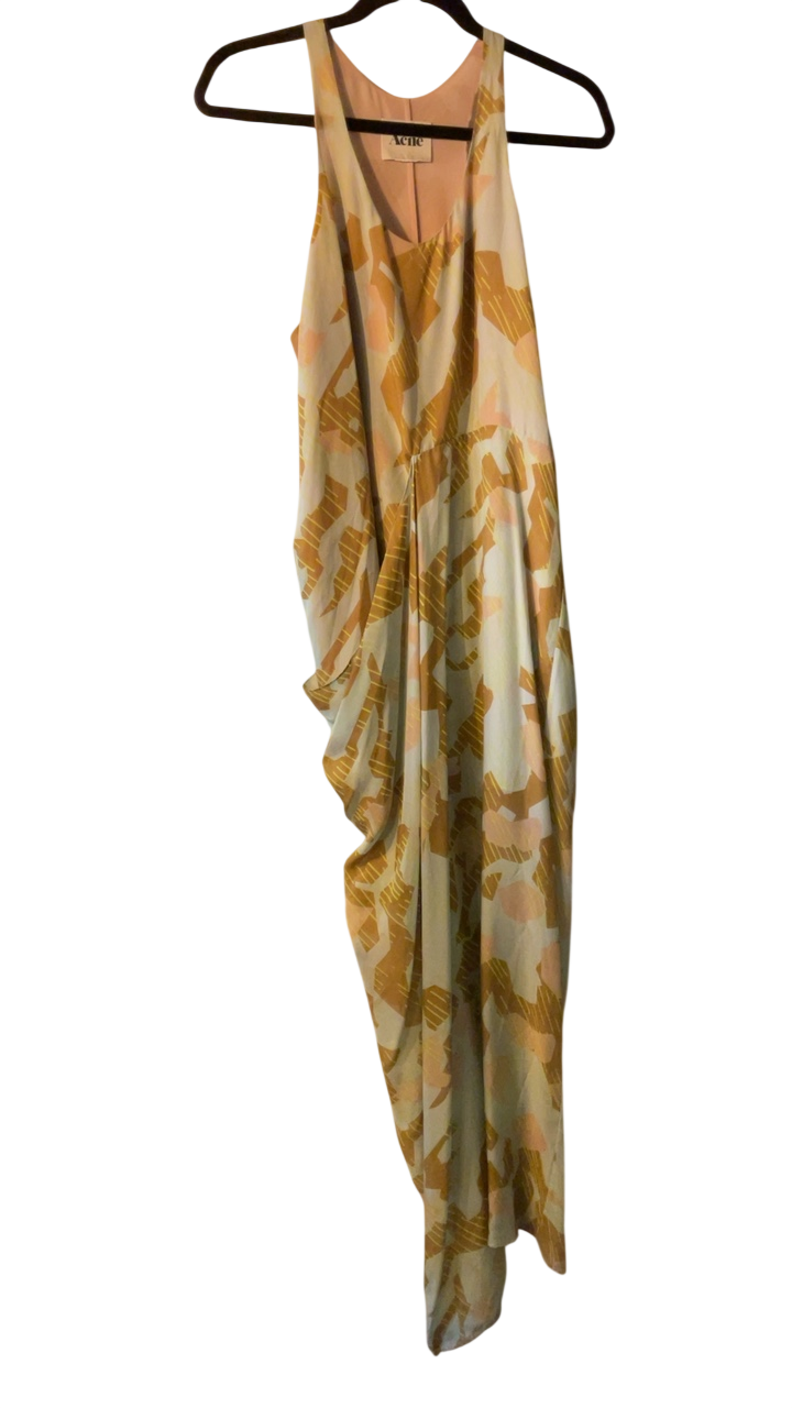 Acne Dress Small Multicolor (Beige, Brown, Pink)