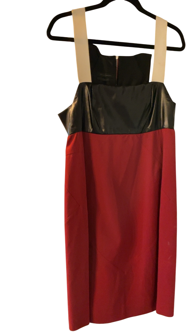 Narciso Rodriguez Dress Small Red and Black