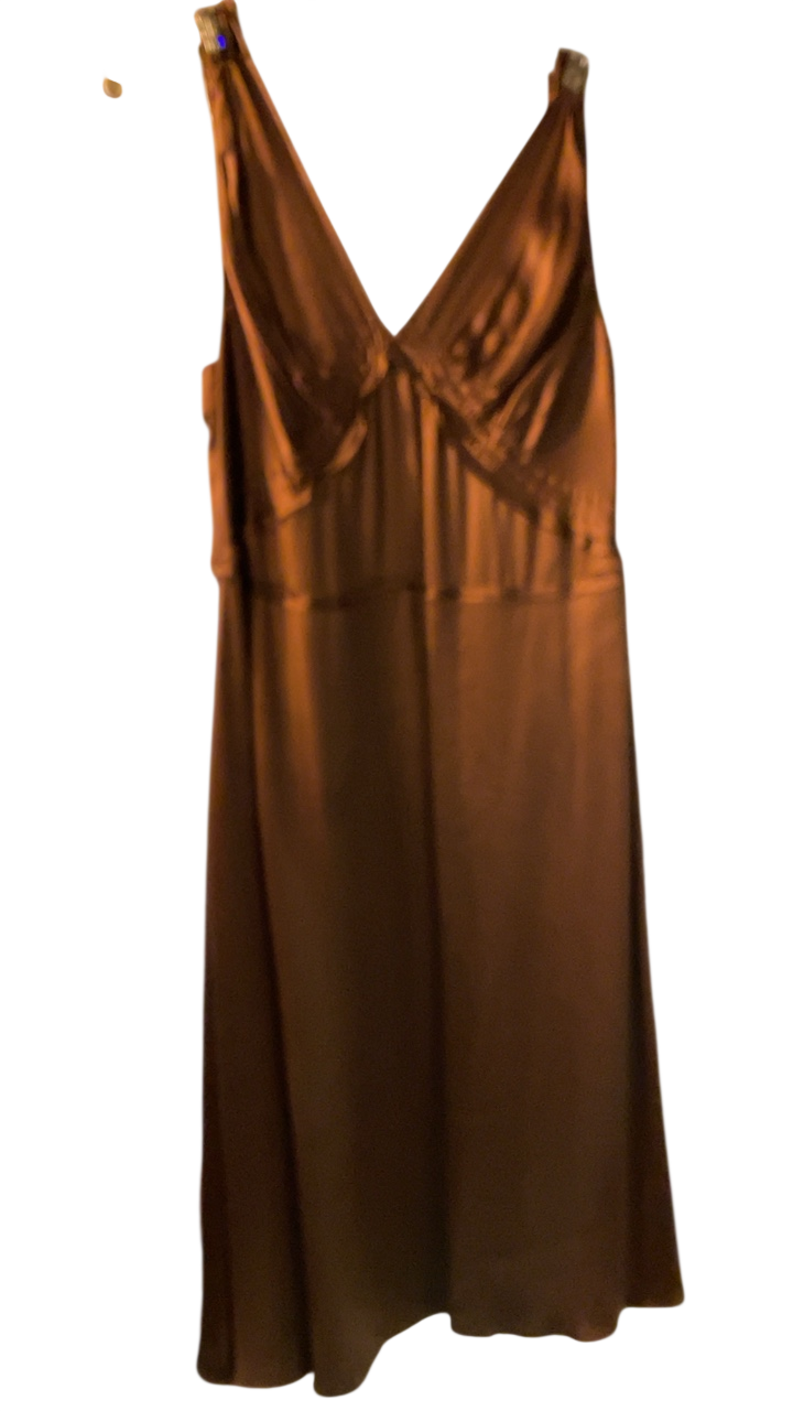 Chloe Dress Small Brown