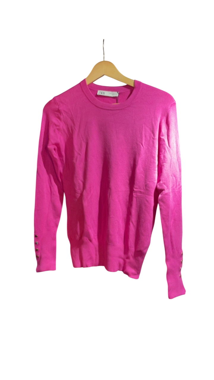 Zara Sweater Medium Pink