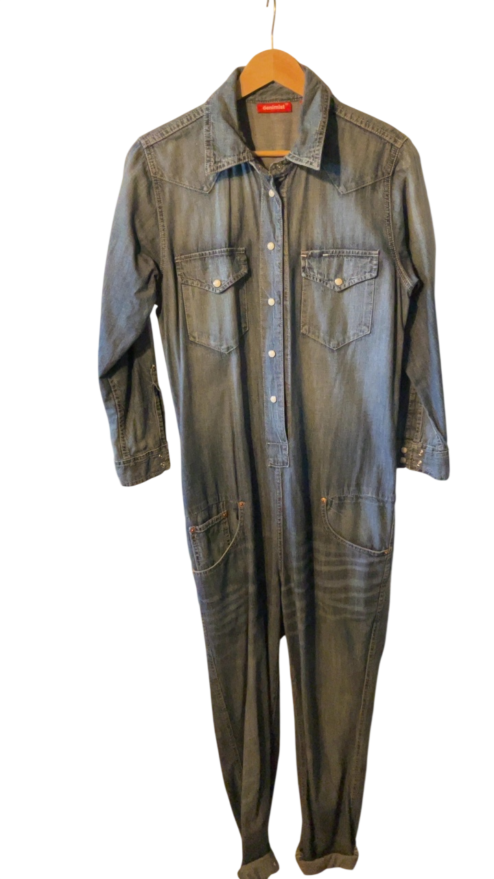 denimist Jumpsuit Small Blue
