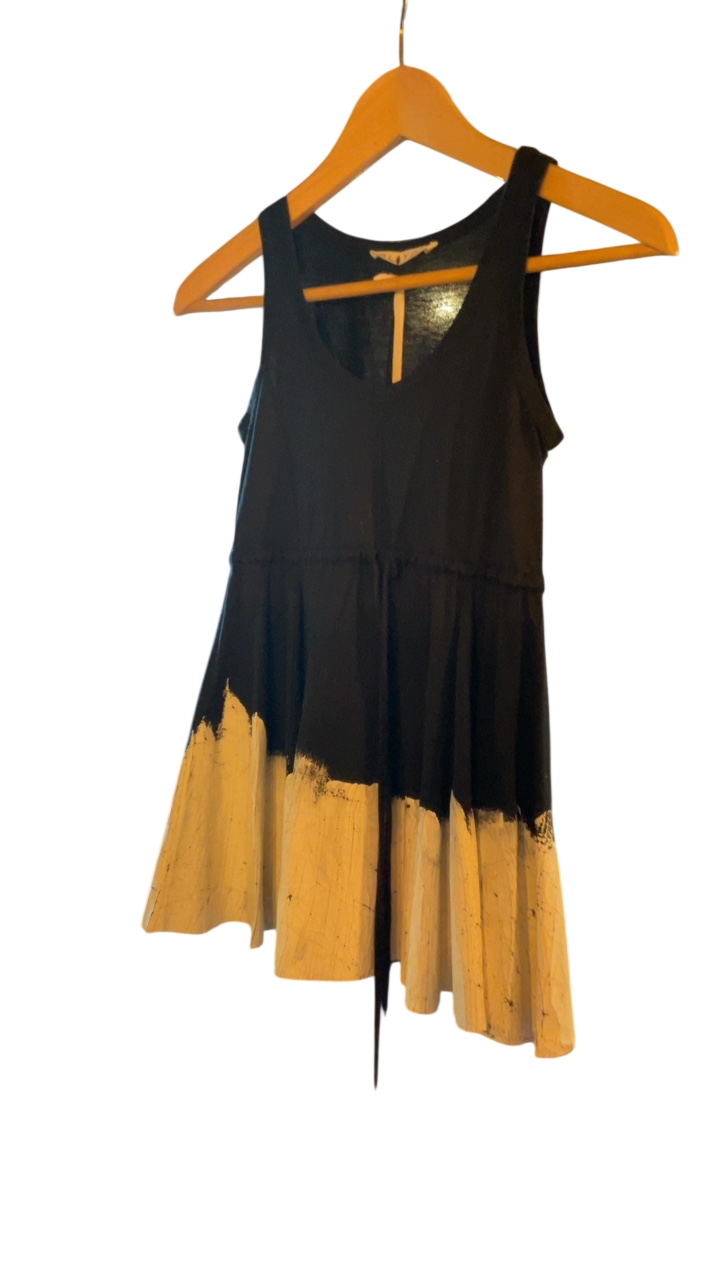 Blayde Dress Black and Cream