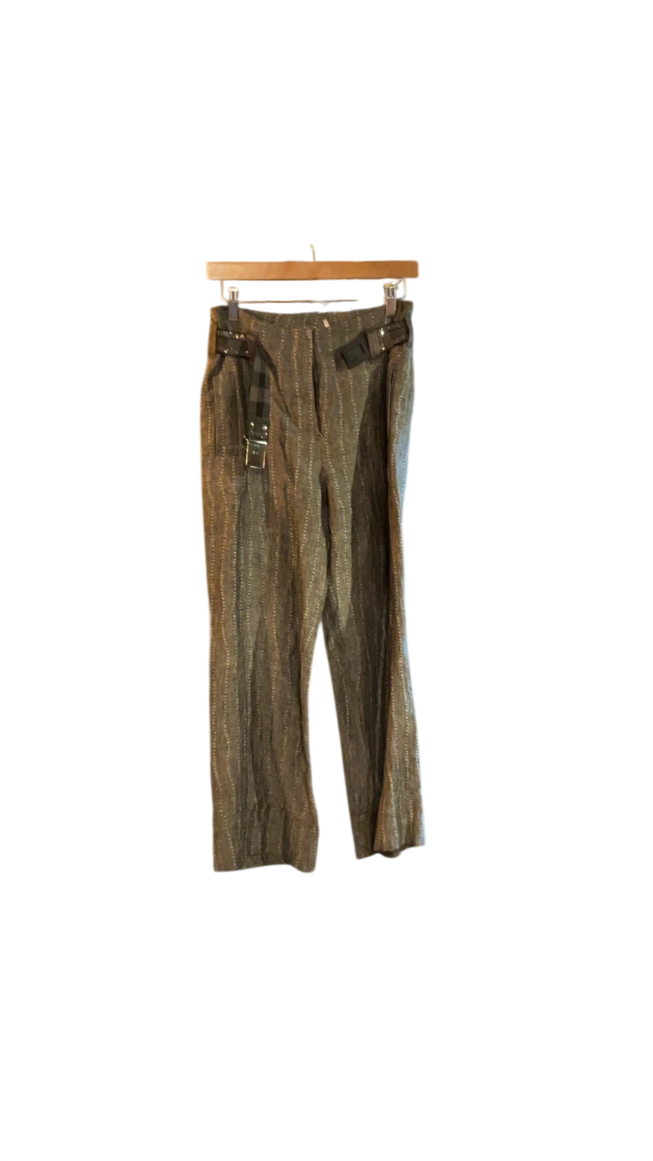 Beate Heymann Pants Grey and beige