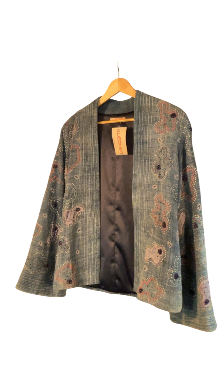 Wooven Blazer Multicolor
