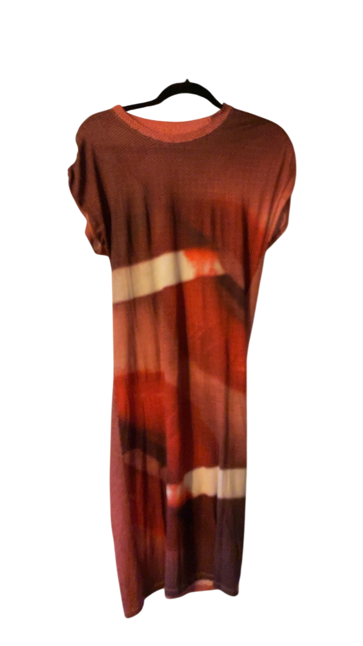 Zadig & Voltaire Dress Unknown Multicolor (mainly red and white and black)
