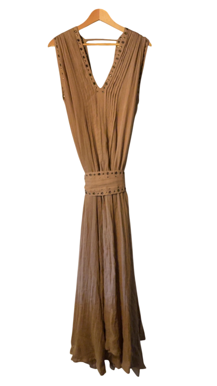 Unknown Dress One size Beige