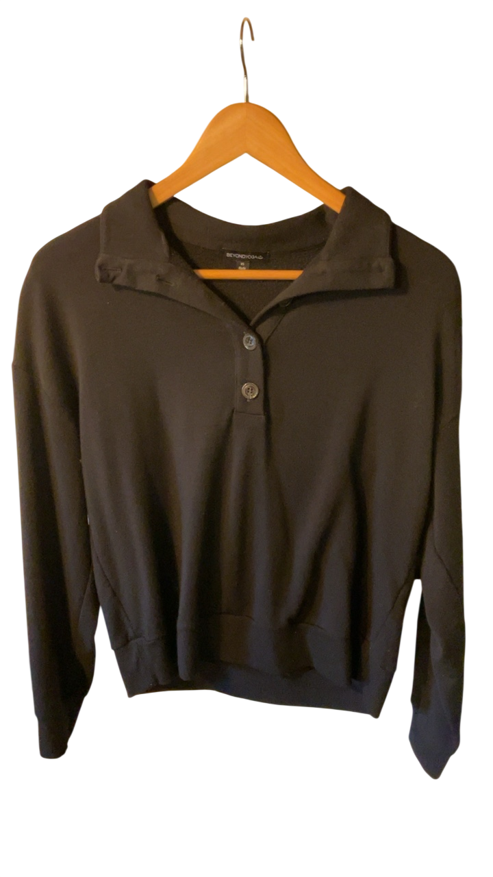 BEYONDYOGA Sweatshirt XS Black
