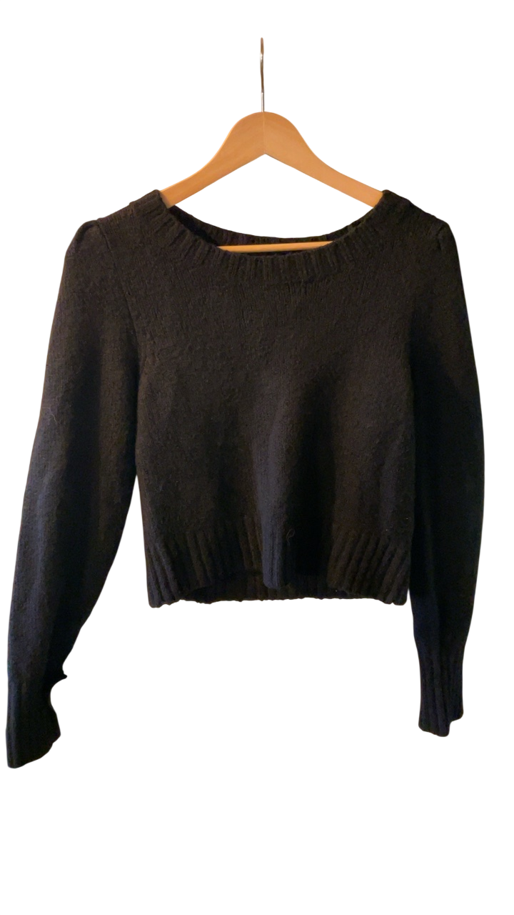 Anthropologie sweater XS Black