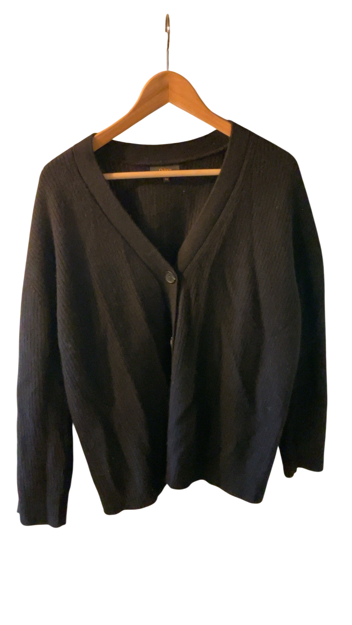 Quince Cardigan XS Black