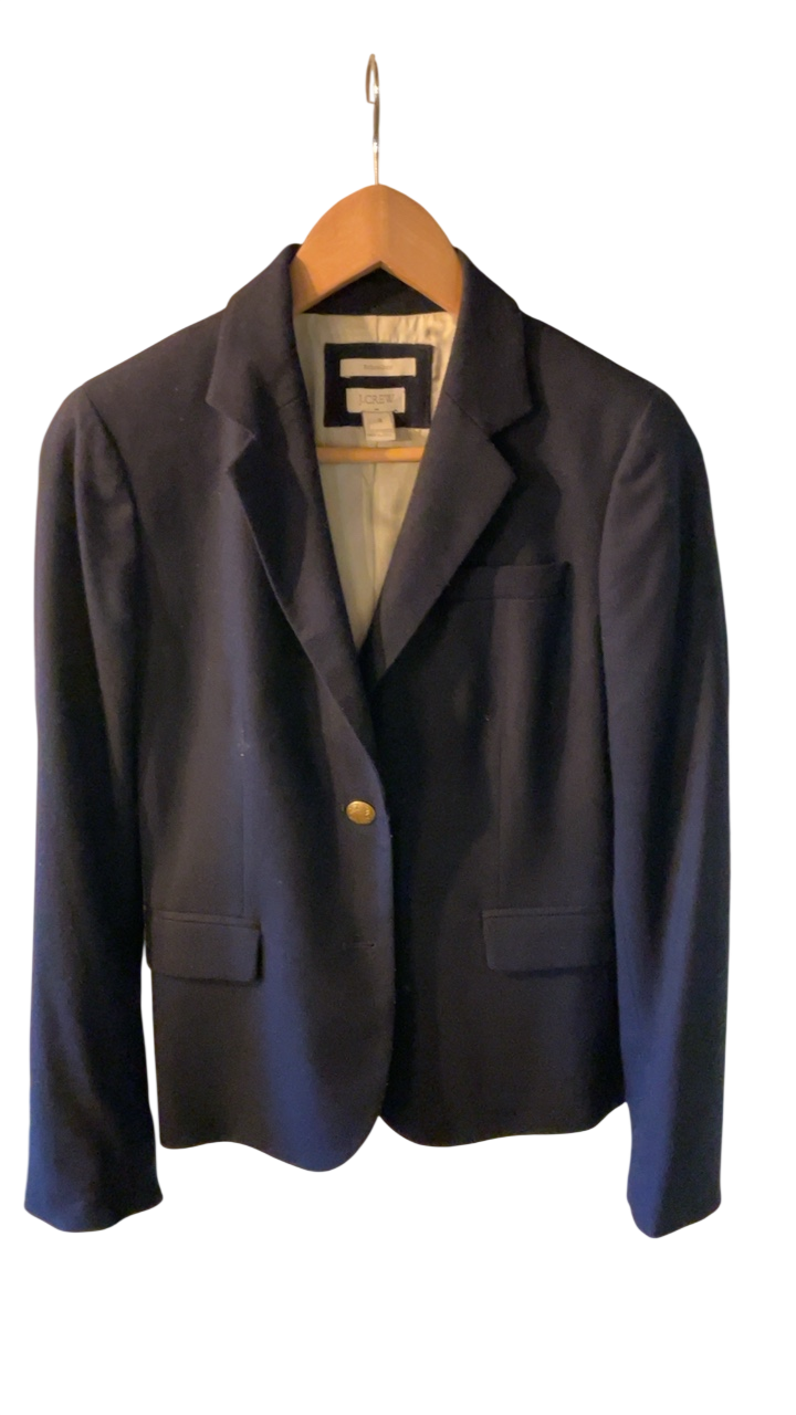 J.Crew Blazer 4 Navy