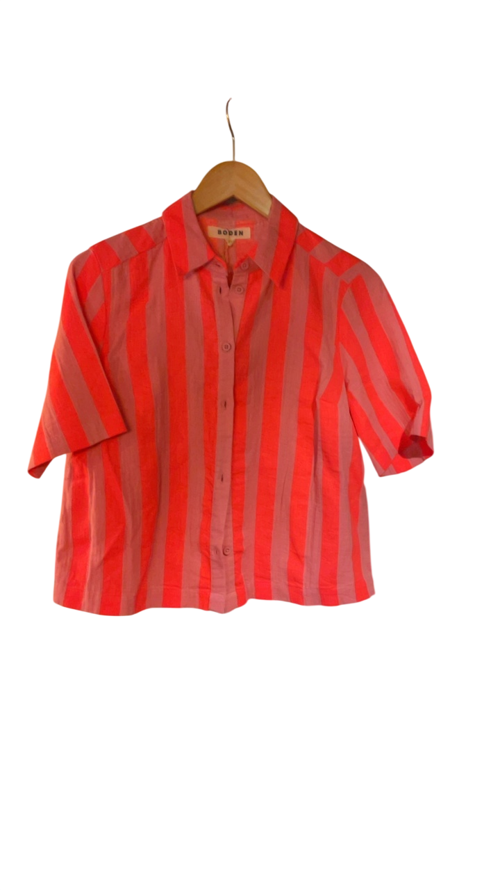BODEN Shirt 6 Red and pink