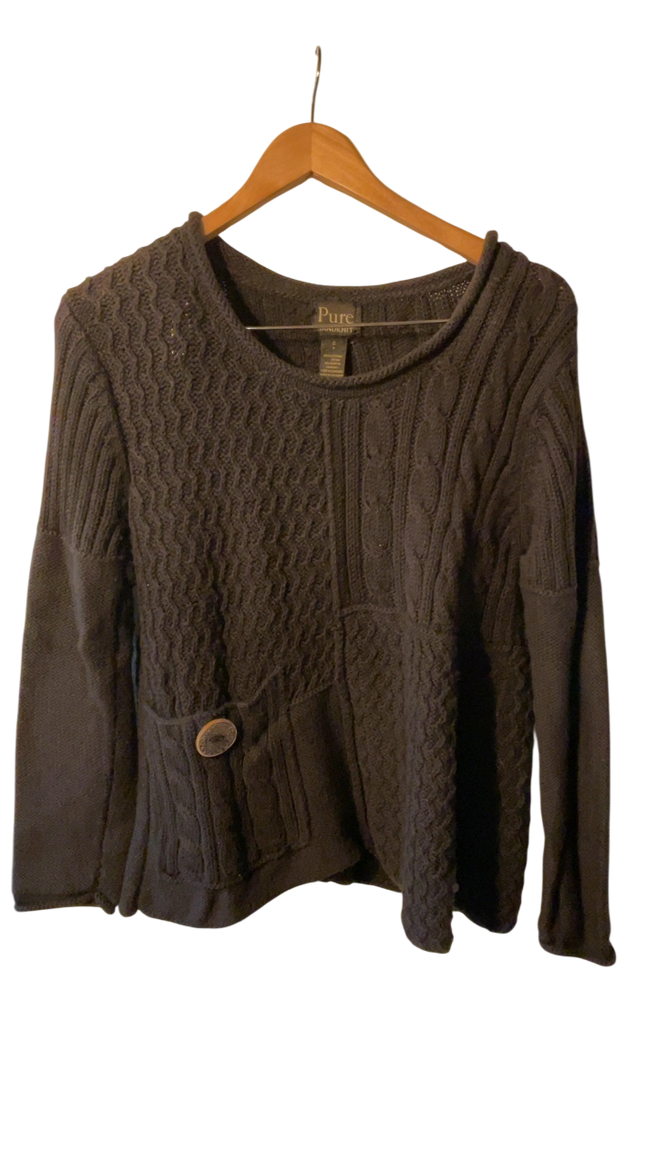 Pure Sweater S Navy