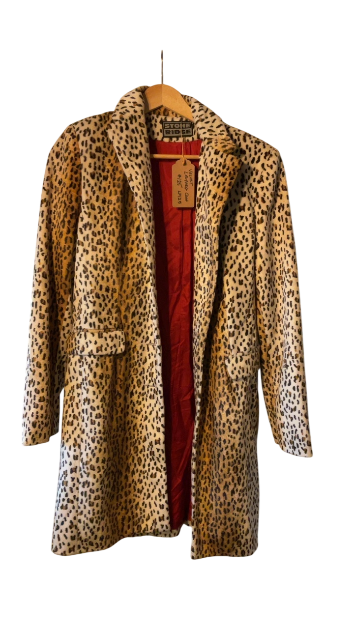 Stone Ridge Vintage Jacket Small petite Tan and black