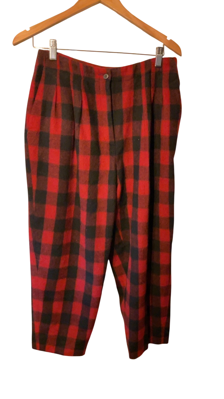 Unknown Pants Unknown Red and black