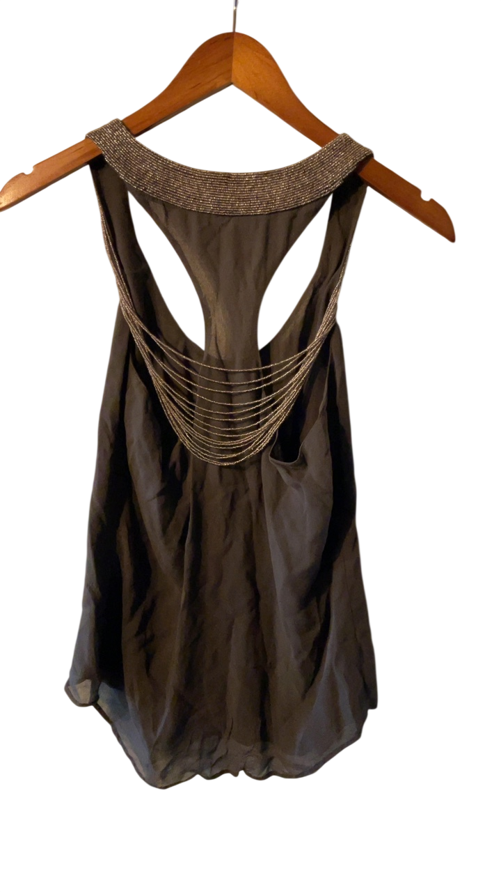 Nicholas K Tank top M Dark grey