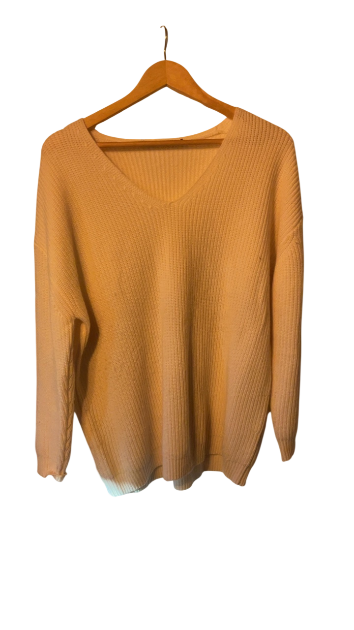 Jenni kayne Sweater Small Mustard yellow