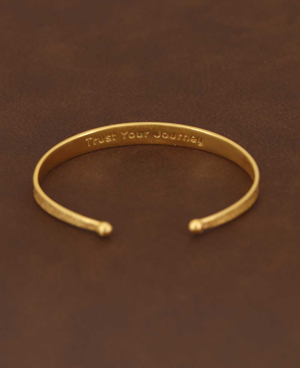 Culture Spot - Moon Phase Trust Your Journey Gold Plated Adjustable Bracele