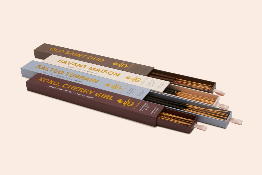 TB Fragrances - Oud Leather Incense – Old Saint Oud