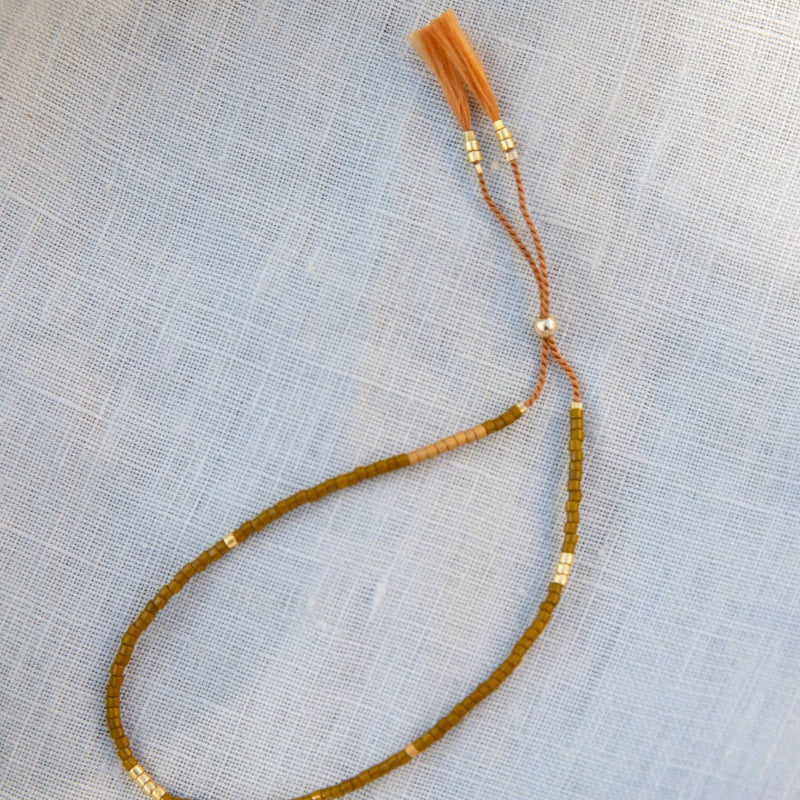 YEWŌ Collective - Sintha Silk Bead Bracelet